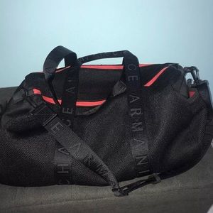 Armani exchange men duffle bag